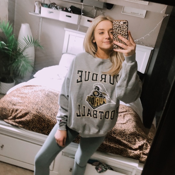 Champion Tops - CHAMPION purde football sweatshirt XL